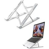 Ayarlanabilir Metal Notebook Standı, Laptop ve Macbook Yükseltici, Soğutma Fanlı - Antrasit - Seçenek 1