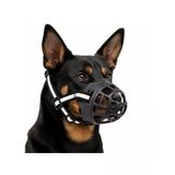 Ayarlanabilir Nefes Alabilir Plastik Köpek Ağızlığı, 10-17 Kg