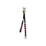 Ayarlanabilir Şok Emici Gezdirme Tasması (Black/Red, 120 Cm)