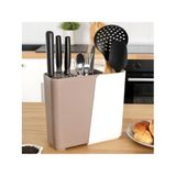 Ayarlanabilir Sürgülü Kaşıklık Bıçaklık Organizer,2-3 Bölmeli Tezgah Üstü Stand (KREM)