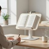 Ayarlanabilir Tablet ve Kitap Okuma Standı, Katlanabilir Masaüstü Tutucu, Ergonomik Tasarım, Sa� - Çok Renkli - Siyah - Plastik