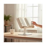 Ayarlanabilir Tablet ve Kitap Okuma Standı, Katlanabilir Masaüstü Tutucu, Ergonomik Tasarım, Sağlam Alüminyum Alaşım, Ev/ofis Kullanımı Için Evrensel Destek | R28 - Option-1