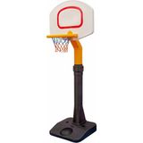 Ayarlanabilir Taşınabilir Çocuk Basketbol Potası – 117-177 cm Yükseklik, Fileli Pota, Kolay Kurulum - Sarı