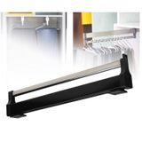 Ayarlanabilir Uzatılabilir Elbise Rayı - Sürgülü Dolap Çubuğu, 35-60cm Çekme Askısı, Yerden Tasarruf Sağlayan Dolap Yönetim Rafı, Verimli Depolama için 600mm Gardırop Düzenleyici
