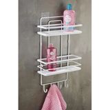 Ayarlanabilir Yapışkanlı Raf, Banyo Düzenleyici, Beyaz