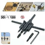 Ayarlı Delme Panç Seti 30-120 Mm Her Matkaba Uyumlu 1 Set