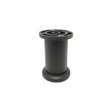 Ayarlı Jumbo Ayak 10 cm - Mutfak Altı, Dolap Ayağı, Komodin, Baza, Kanepe Koltuk Ayağı, Gardırop Ayağı - Siyah - tekli