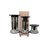 Ayarlı Metal Dolap Vestiyer Komidin Baza Ayağı 5 Cm 4 Adet