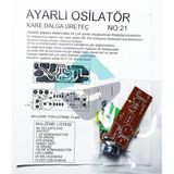 Ayarlı Osilatör Kare Dalga Üreteç Demonte Kit Kendin Yap (No:21)