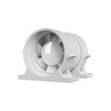 Ayas 125 mm (12,5 cm) Plastik Kanal Tipi Fan (PRO BEYAZ 5)