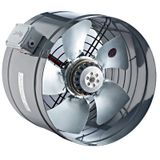 Ayas 20 cm Çap YBA-200-2K-M 2750 D/D 220/230 Volt Monofaze Yuvarlak Kanal Tipi Aksiyel Fan