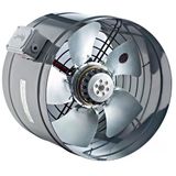 Ayas 25 Cm Çap Yba-250-2K-M 2750 D/D 220/230 Volt Monofaze Yuvarlak Kanal Tipi Aksiyel Fan