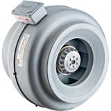 Ayas 25 cm Çapında YKA-250B-2K-M Monofaze Yuvarlak Kanal Tipi Radyal Fan 220/230 Volt Emiş Gücü 2580 D/D