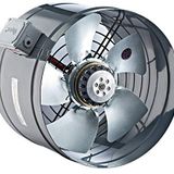 AYAS 31.5 cm çapında YBA-315-2K-M 2570 D/D 220 230 volt Monofaze Yuvarlak Kanal Tipi Aksiyel Fan Aksiyel Aspiratör