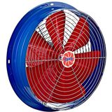 AYAS 60 cm çapında YSA-600-4K-T 1500 D/D 380 400 volt Trifaze Yuvarlak Kasalı Sanayi Tipi Aspiratör Fan