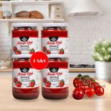 Ayaş Domates Salçası Ayaş Akkaya Köyü Domates Salçası 4 Adet 680gr Doğal Ürün - 690 gr