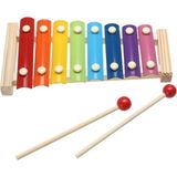 Ayas Eğitici Oyuncak 4'in 1 Set Eğitici Ahşap Oyuncaklar Selefon Geometrik Saat Montessori Şekiller Sayılar Puzzle Bultak - Sarı