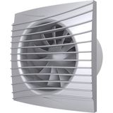 Ayas Havalandırma Ayas 1100 mm (10 Cm) Sessiz Klapeli Banyo Fanı (Sılent Gri 4c)