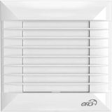 Ayas Havalandırma Ayas 150 mm (15 Cm) Otomatik Panjurlu Banyo Fanı (Euro Beyaz 6A)