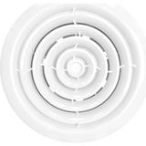 Ayas Havalandırma Ayas 160 mm (16 Cm) Sineklikli Yuvarlak Banyo Fanı (Rf Beyaz 6s)