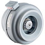 Ayas YKA-200B-2K-M 2550 D/D 220/230 V Monofaze Yuvarlak Kanal Tipi Radyal Fan