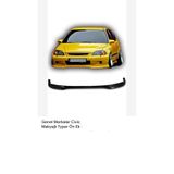 ayaz fiber body kit HONDA İES CİVİC MAKYAJLI TYPER ÖN EK FİBER BOYASIZ