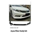 Ayaz Fiber Garaj Ayaz Fiber Body Kit Honda Civic Fb7 Ön Ek Karlık Fiber Boyasız