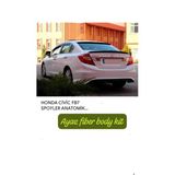 Ayaz Fiber Garaj Honda Civic Fb7 Anatomik Spoiler Fiber Boyasız