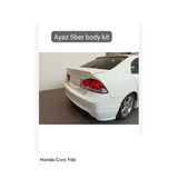 Ayaz Fiber Garaj Honda Cıvıc Fd6 Mugen Arka Tampon Eki Karlık Fiber-Boyasız