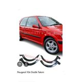 AYAZ FİBER GARAJ PEUGEOT 106 tek kapı Uyumlu DODİK takım MARŞPİYEL SAĞ SOL TAKIM FİBER BOYASIZ