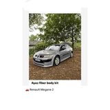 AYAZ FİBER GARAJ RENAULT MEGANE 2 Uyumlu YAN MARŞPİYEL Sağ sol Fiber Boyasız