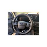 AYAZGRUP Ford Transit 350 Serisine Uyumlu Dikmeli Direksiyon Kılıfı Çift Desenli(MAVİ DİKİŞLİ)