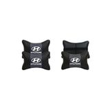 AYAZGURUP Hyundai 5d Uyumlu Ortopedik Oto Boyun Yastığı 4'lü Deri Set