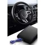 AYAZGURUP Mercedes Sprinter Dikmeli Direksiyon Kılıfı Noktalı Siyah Mavi Dikişli (ultra Lüx) 327722