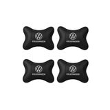 AYAZGURUP Volkswagen Ortopedik Oto Boyun Yastığı (4 LÜ DERİ SET)