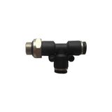 Ayazshop Pnömatik 1/8" 4mm Yan Bacak Te Rekor