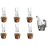Aybaba Store 14 Parça Ehlikeyf ve Buz Kovası Set - Çok Renkli