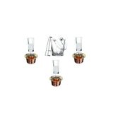 AYBABA STORE Rakı Ehlikeyf Buz Kovası Set 8 Parça 3 Kişilik 8697jh54748490573
