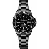 Aybars Erkek Kol Saati, Çelik Kordon, Siyah Kadran Quartz Analog Bilek Saati