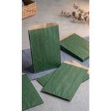Aybaş Kağıtçılık 1. Kalite 16X21 Cm ( 15 Adet ) Yeşil Renk Hediye Paketi, Hediye Poşeti, Kraft Kese Kağıdı