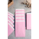 Aybaş Kağıtçılık 1. Kalite 16X21 Cm ( 20 Adet ) Pembe Renk Hediye Paketi, Hediye Poşeti, Kraft Kese Kağıdı