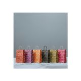 Aybaş Kağıtçılık 1.Kalite 18X24 Cm 6'Lı Set 6 Adet Beyaz Benekli Kraft Kağıt Çanta,Hediye Poşeti, Hediye Paketi