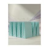 Aybaş Kağıtçılık 1.kalite 25X31 cm Büyük Boy ( 25 Adet ) Su Yeşili Beyaz Benekli Kraft Kağıt Çanta,hediye Paketi