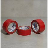 Aybaş Kağıtçılık 1.kalite 45X100 Metre (3 Adet) Kırmızı Renkli Koli Bandı, Yapıştırıcı Bant, Renkli Bant, Koli Bandı - 45 x 100 m
