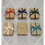 Aybaş Kağıtçılık 50X70 cm (30 Adet) Siyah Benekli Kraft Kağıt, Hediye Paketleme Kağıdı, Çeyiz Kağıdı, Kraft Kağıdı, Ambalaj Kağıdı - 50 x 70 cm