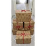 Aybaş Kağıtçılık 70X100 cm (5 Adet) Siyah Benekli Kraft Kağıt, Hediye Paketleme Kağıdı, Çeyiz Kağıdı, Kraft Kağıdı, Ambalaj Kağıdı - 70 x 100 cm