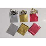 Aybaş Kağıtçılık 75 Adet Kırmızı Gold Gümüş Lüks Parlak Hediye Paketi (9X12), Takı, Bujiteri, Kına, Düğün Hediye Paketi