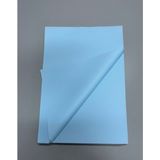 Aybaş Kağıtçılık Mavi Renk Pelur Kağıdı 50X70 cm (20 Adet) Paketleme Kağıdı, Çeyiz Kağıdı, Renkli Pelur Kağıdı - 50 x 70 cm