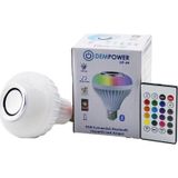 Aybastılı 2IN1-KUMANDALI RGB LED AMPUL - BLUETOOTH HOPARLÖR MÜZİK ÇALAR LED-7W - HOPARLÖR-3W (K246)