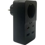 Aybastılı Isıya Dayanıklı Termal Akım Korumalı 1 Priz Girişli 2 USB Girişli 2 Type-C Girişli Pirz